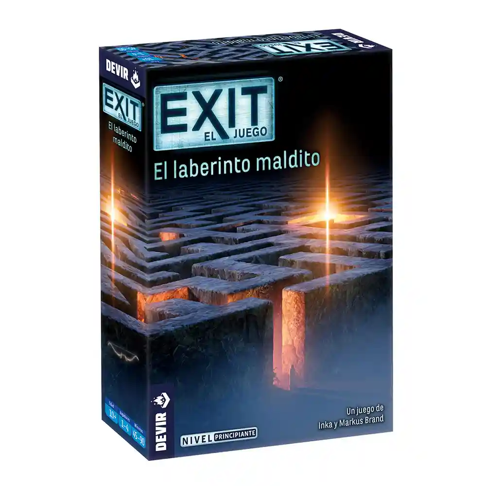 Juego de mesa: Exit - El Laberinto Maldito [Principiante]
