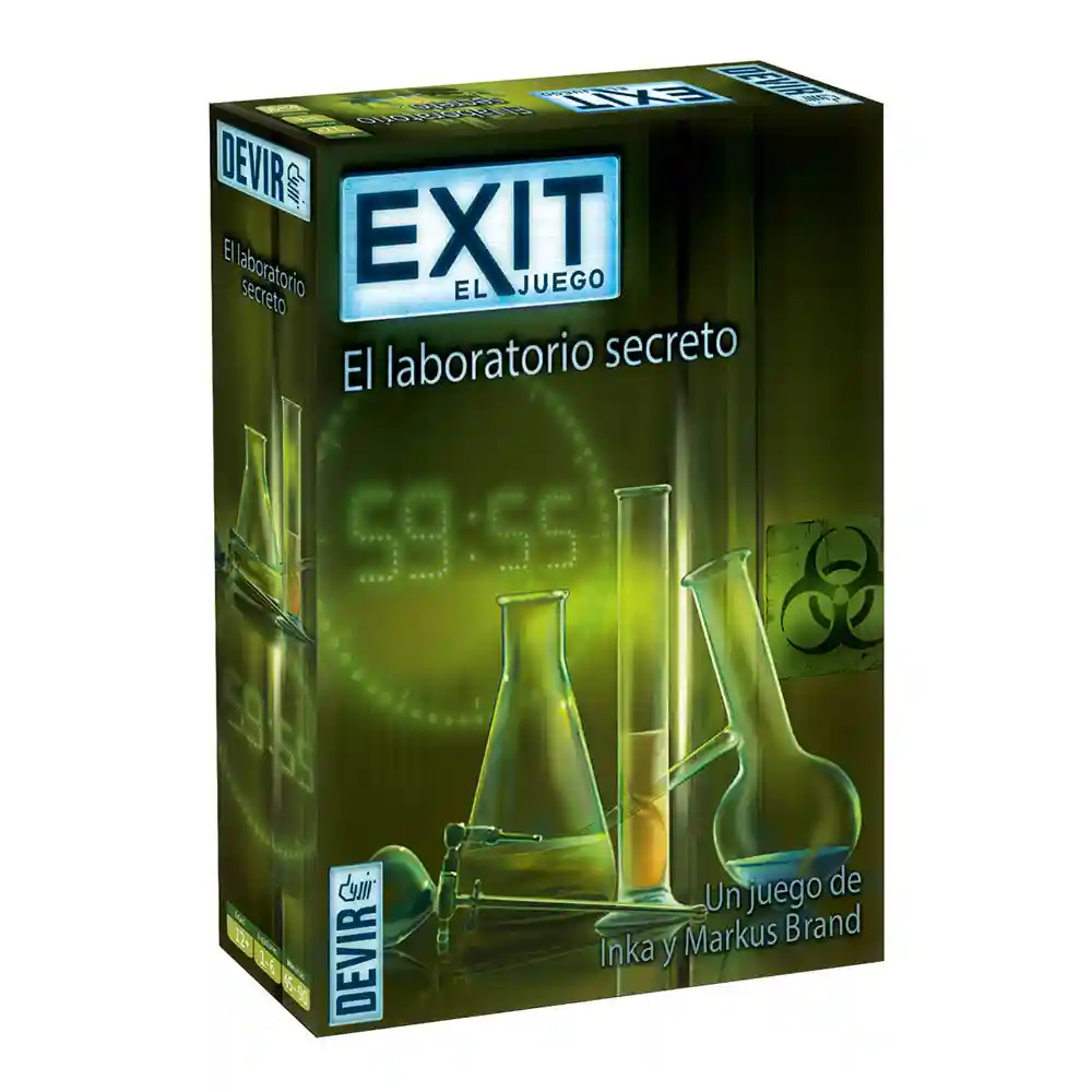 Juego de mesa: Exit - El laboratorio secreto [Avanzado]