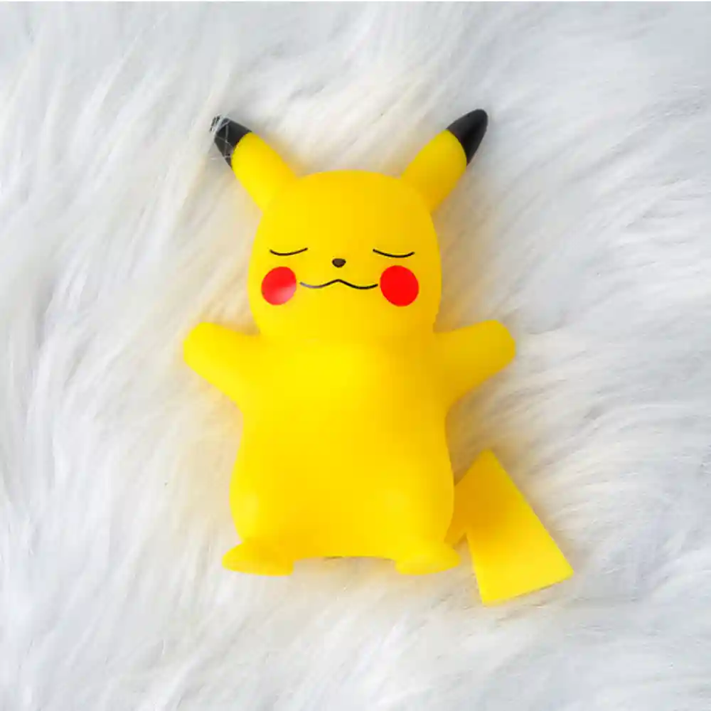Lampara 3D: Pokemon - Pikachu Durmiendo Boca arriba