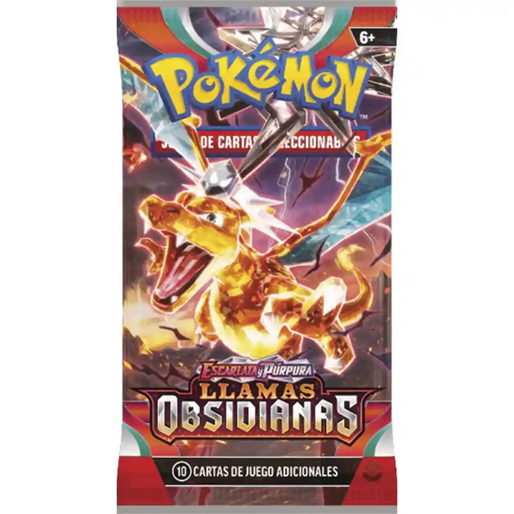 Pokemon TCG: Sobre Escarlata y Purpura - Llamas Obsidiana [ESPAÑOL]