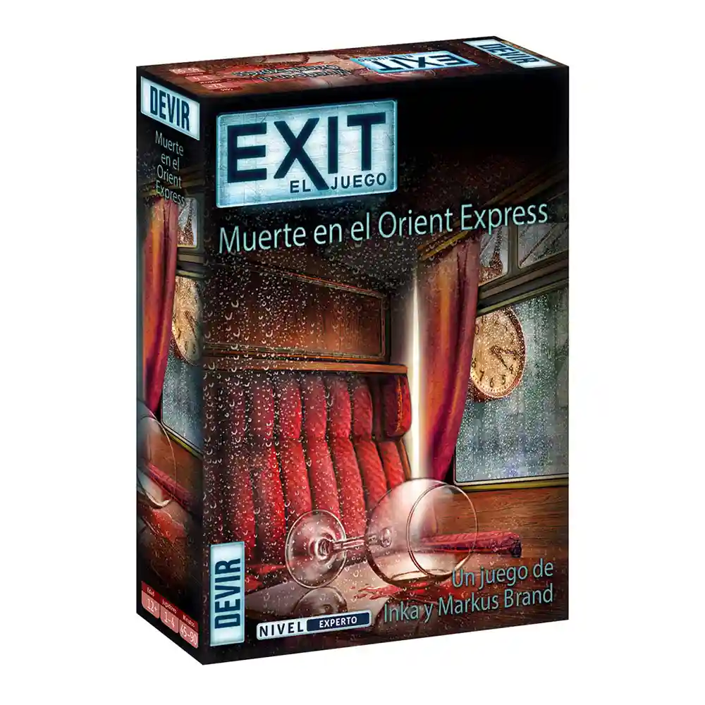 Juego de mesa: Exit- Muerte en el Orient Express [Experto]