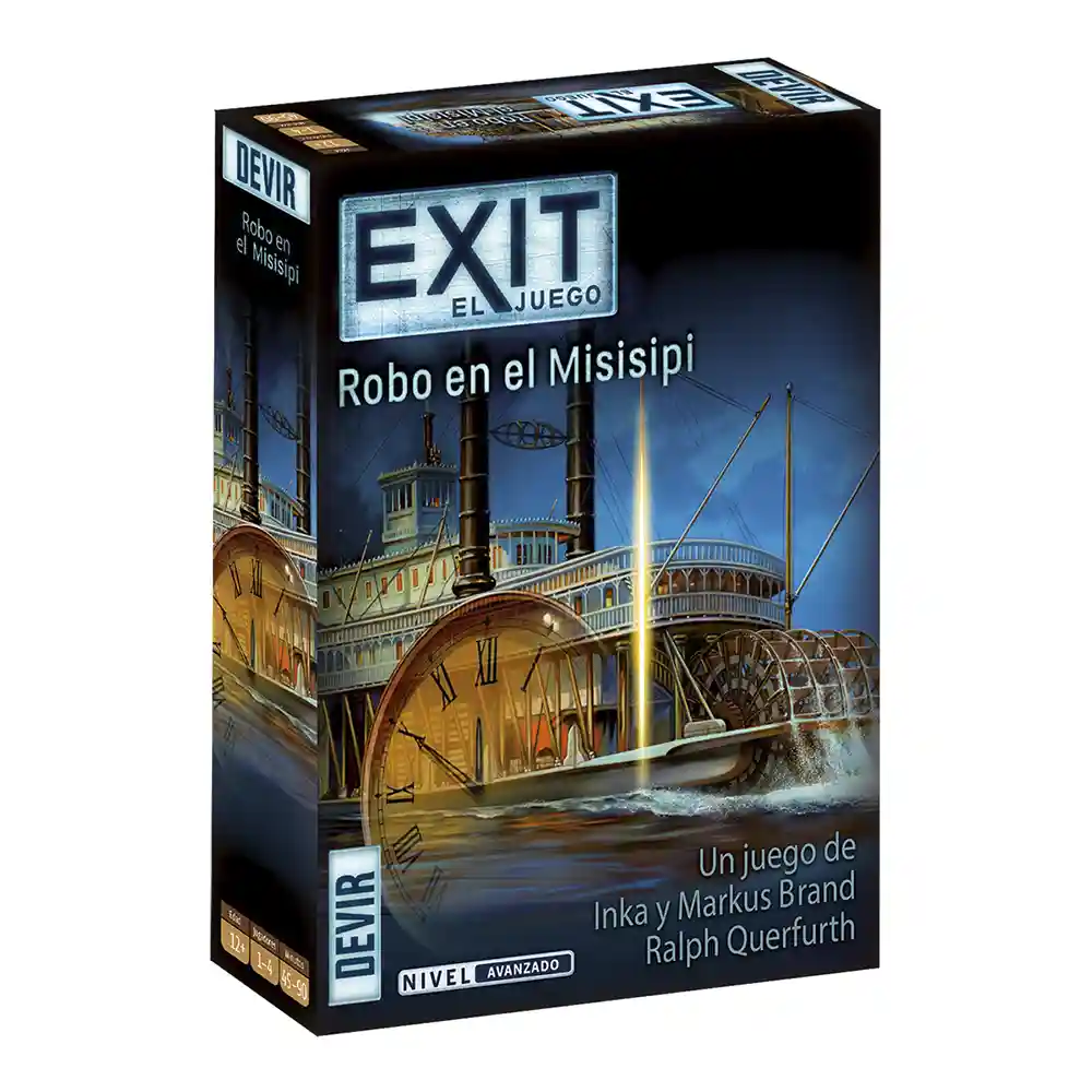 Juego de mesa: Exit - Robo en el Misisipi [Avanzado]